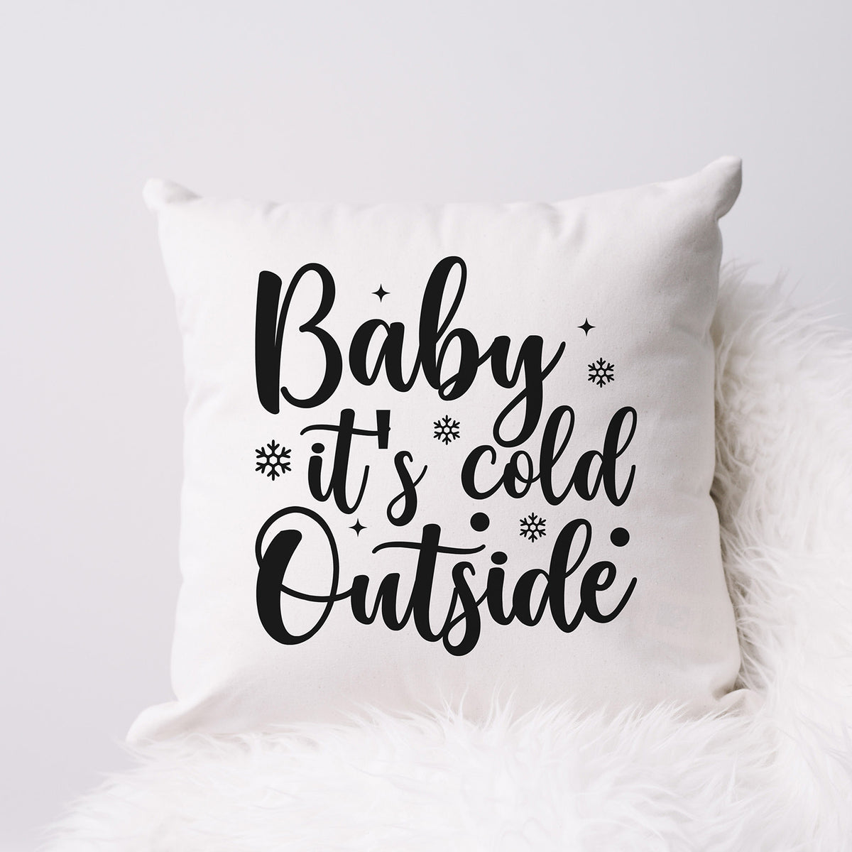 "Baby It's Cold Outside" Graphic - Glowforge