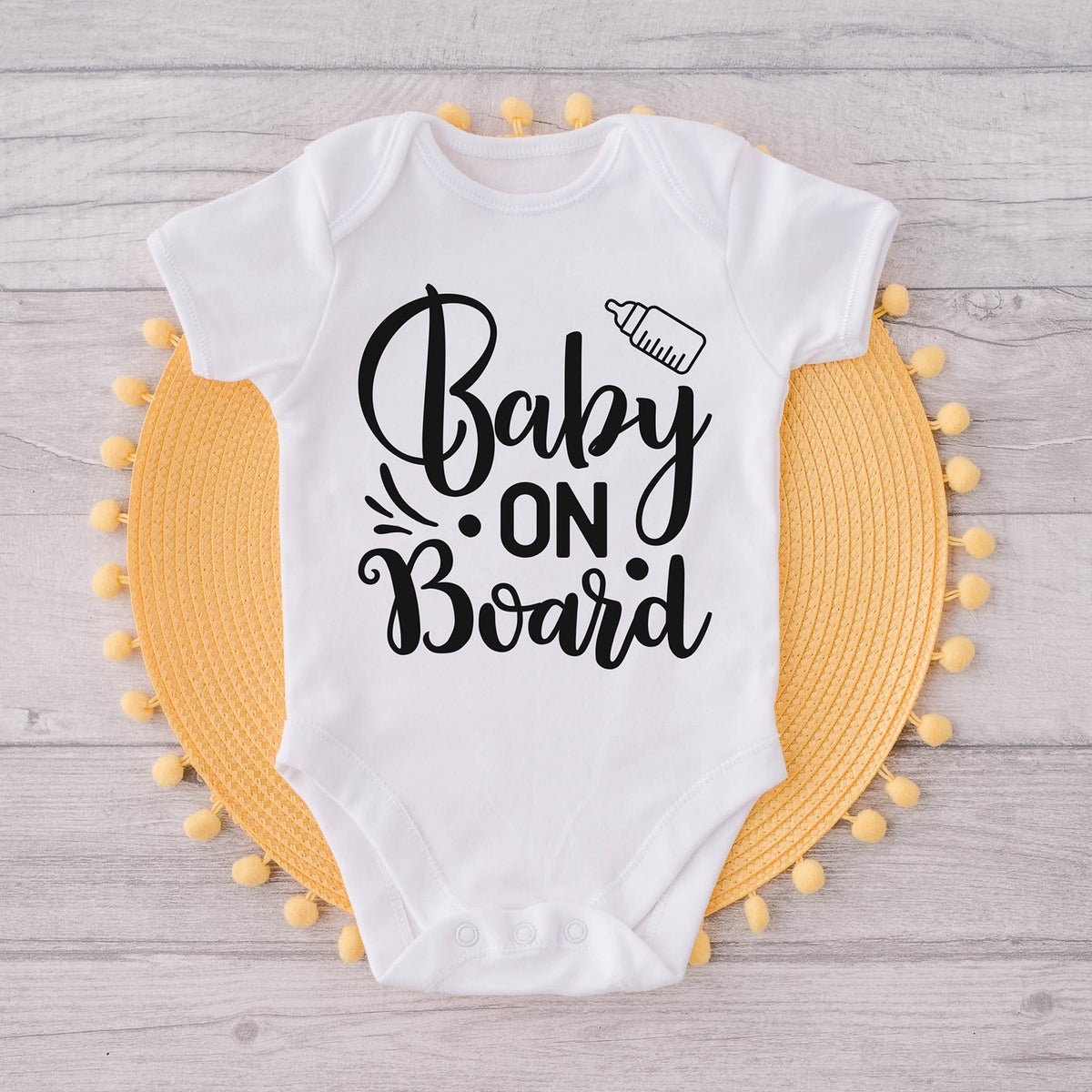 "Baby on Board" Graphic - Glowforge