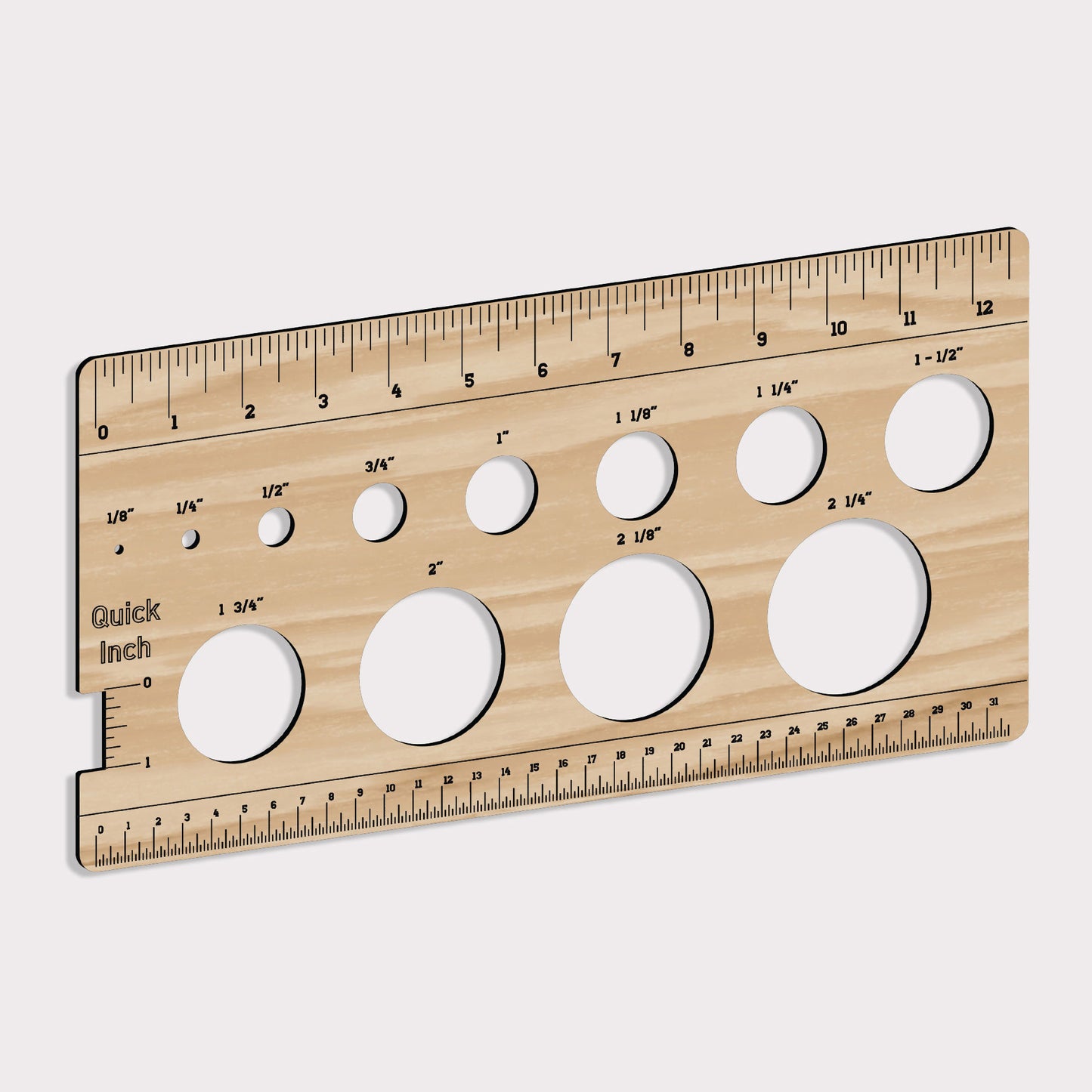 Back to School Ruler with Circles - Fun and Functional Measuring Tool for Students