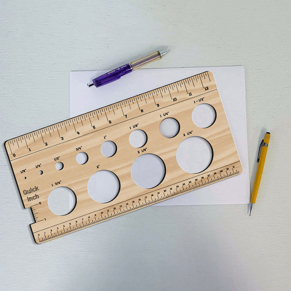 Back to School Ruler with Circles - Fun and Functional Measuring Tool ...
