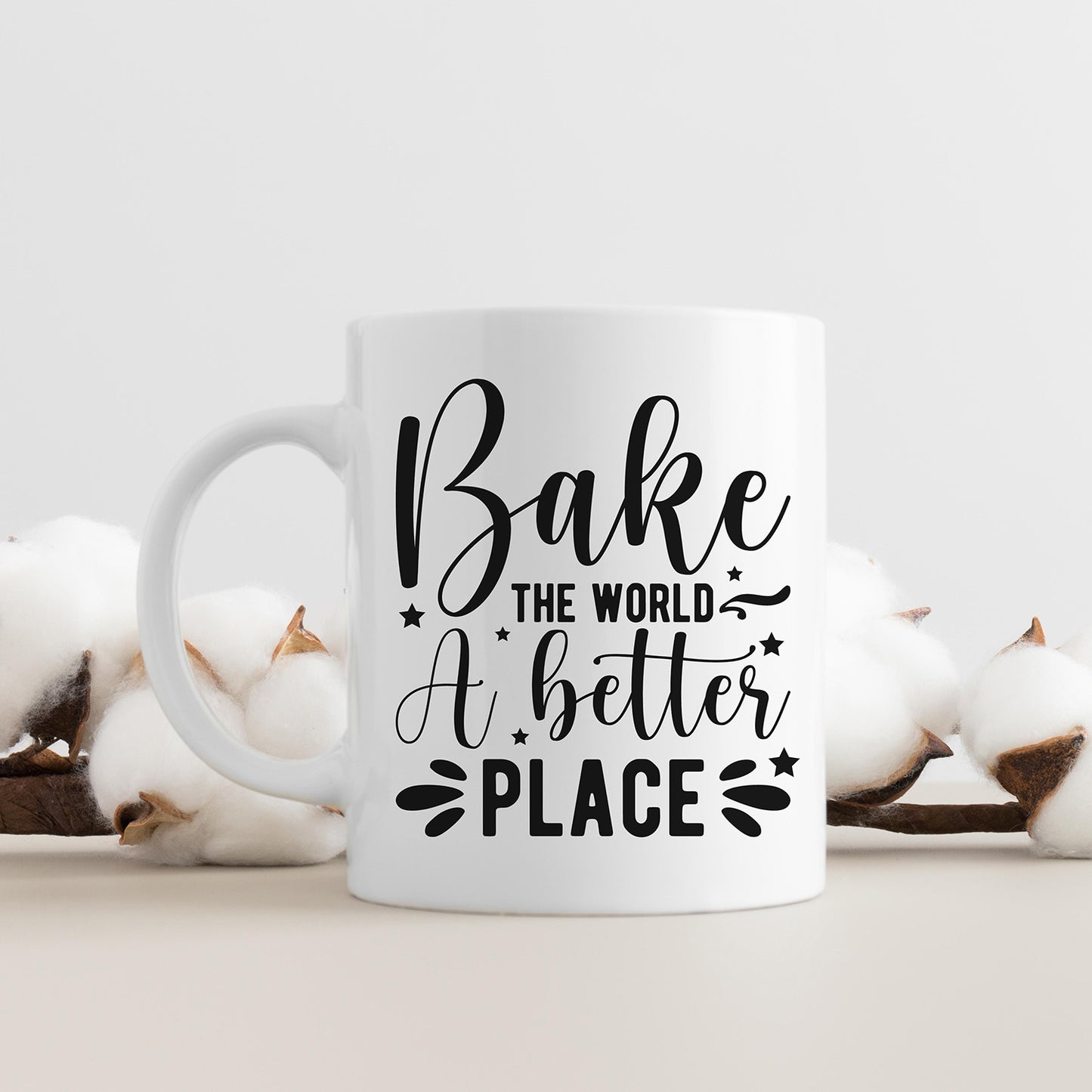 "Bake The World A Better Place" Graphic