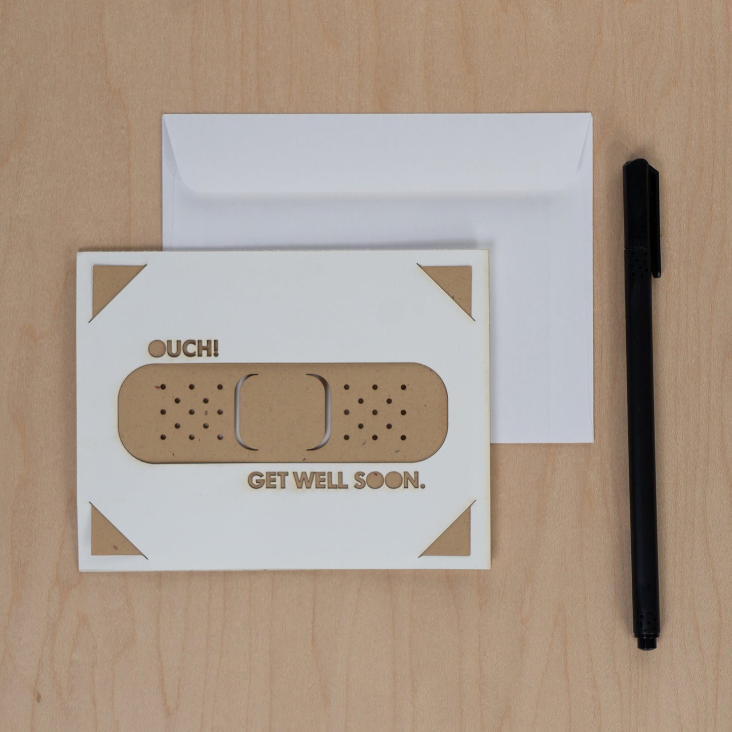 Band Aid Get Well Greeting Card