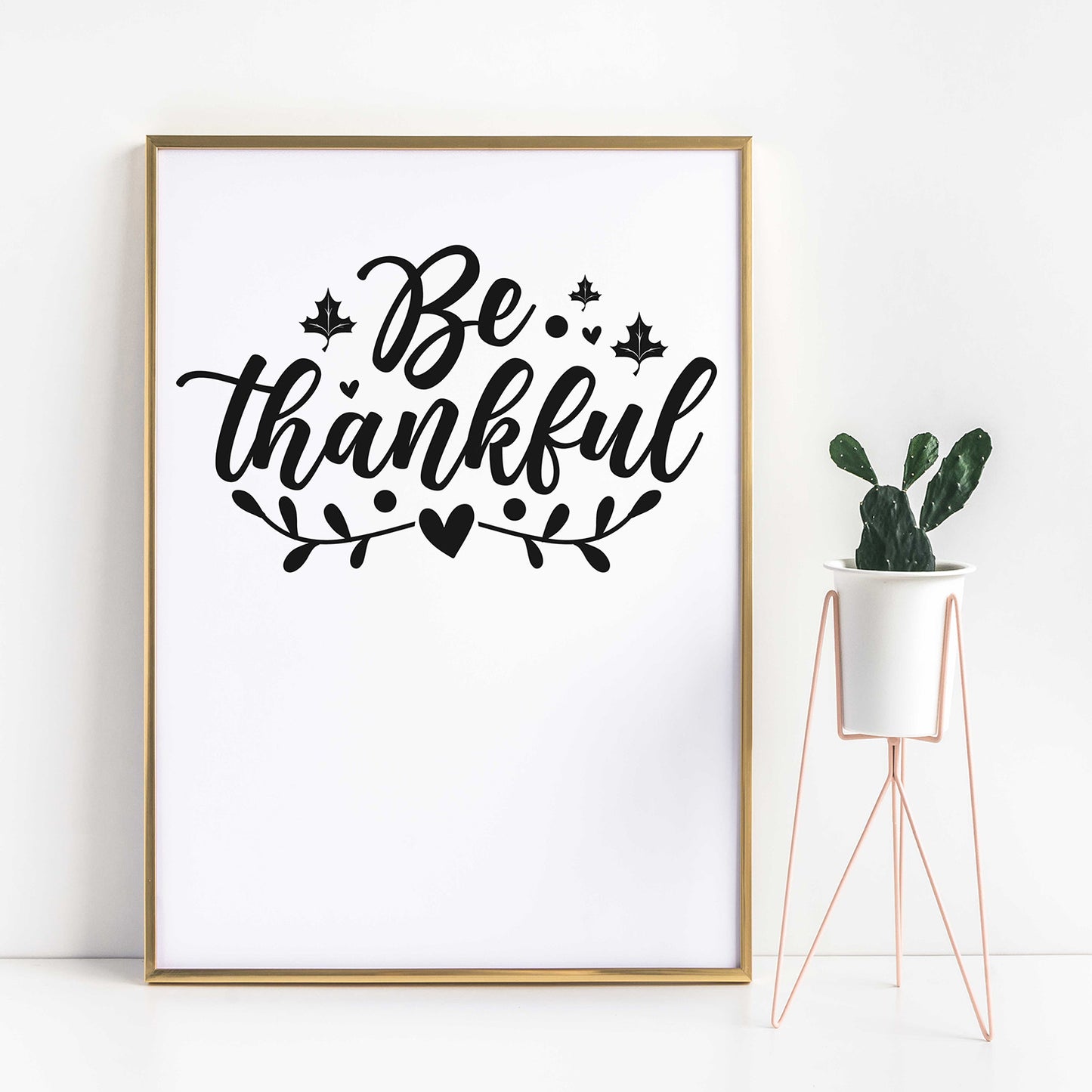 "Be Thankful" Graphic