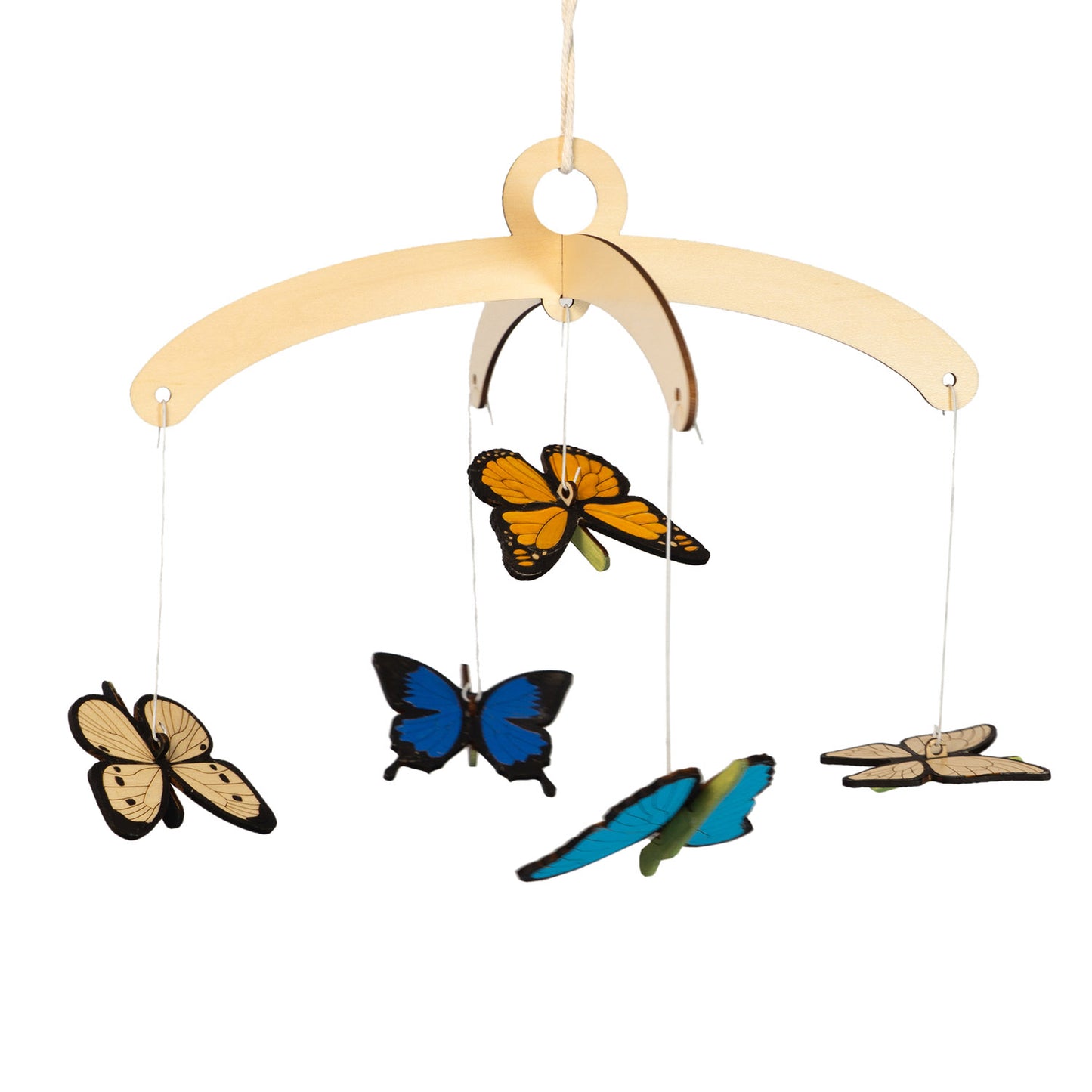 Beautiful Butterflies Hanging Mobile