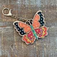 Beautiful Butterfly Keychain - Bag Tag
