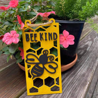 "Bee Kind" Garden Flag - Spring Garden Flag
