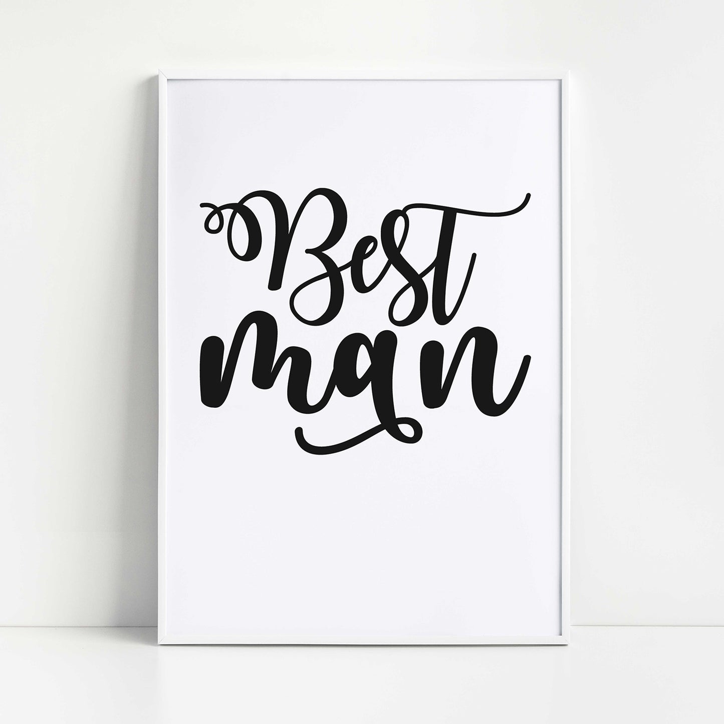 "Best Man" Graphic