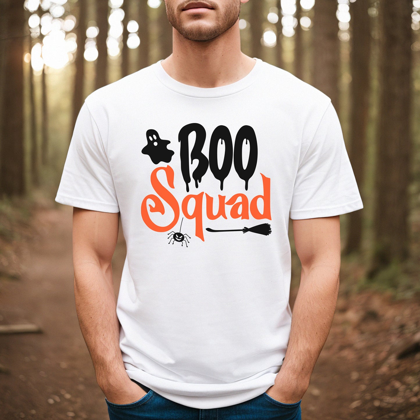 "Boo Squad" With Ghost Graphic