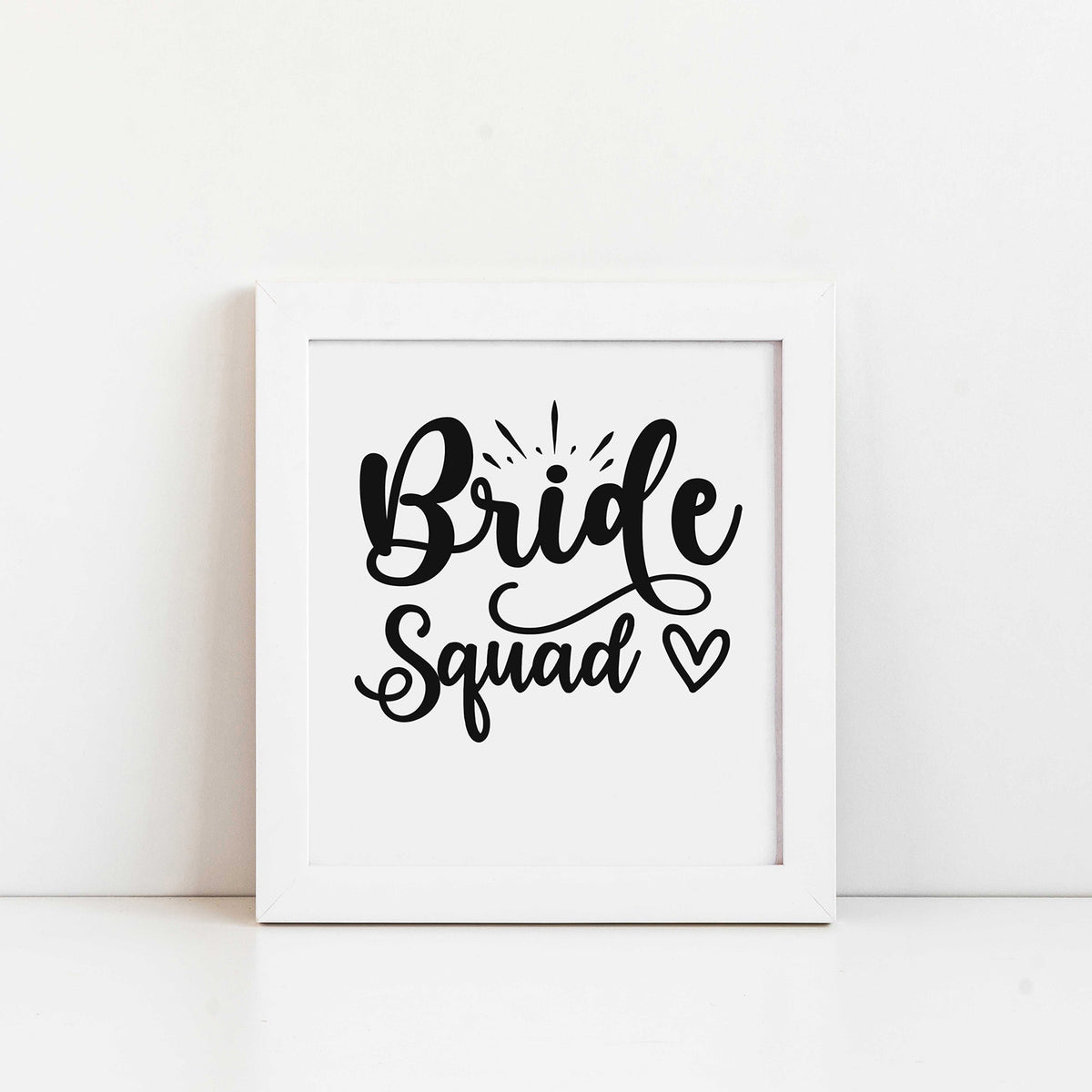 "Bride Squad" Graphic - Glowforge