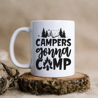 "Campers Gonna Camp" Graphic