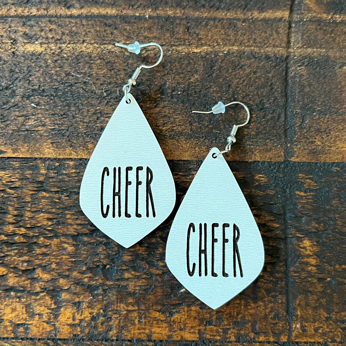 Cheer Teardrop Dangle Earrings