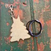 Christmas Tree Hair Elastic Tie Holder - Glowforge
