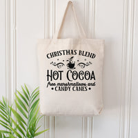 "Christmas Blend Hot Cocoa Free Marshmallows And Candy Canes" Graphic