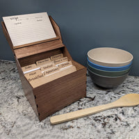 Classic Recipe Box with Dividers