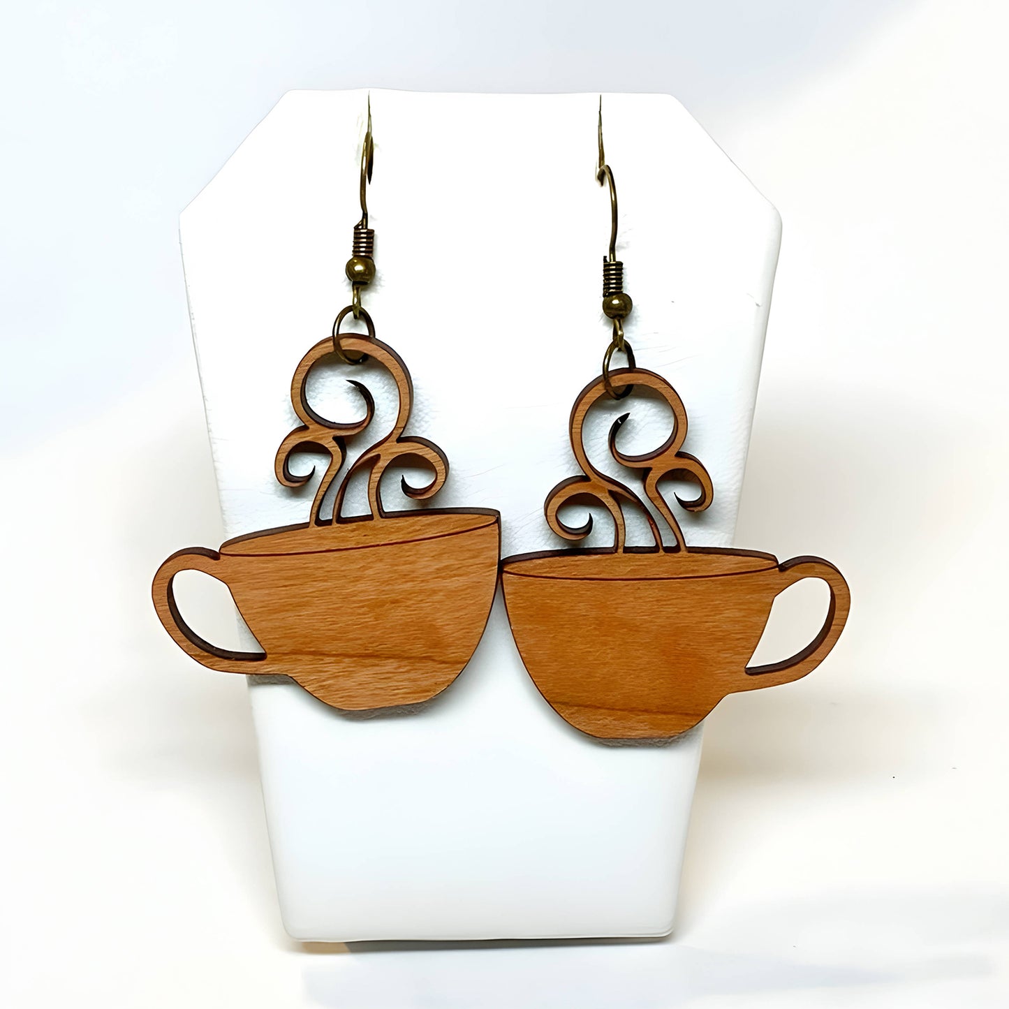 Coffee / Teacup Dangle Earrings