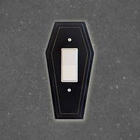 Coffin Rocker Light Switch Plate Cover - Halloween Home Decor