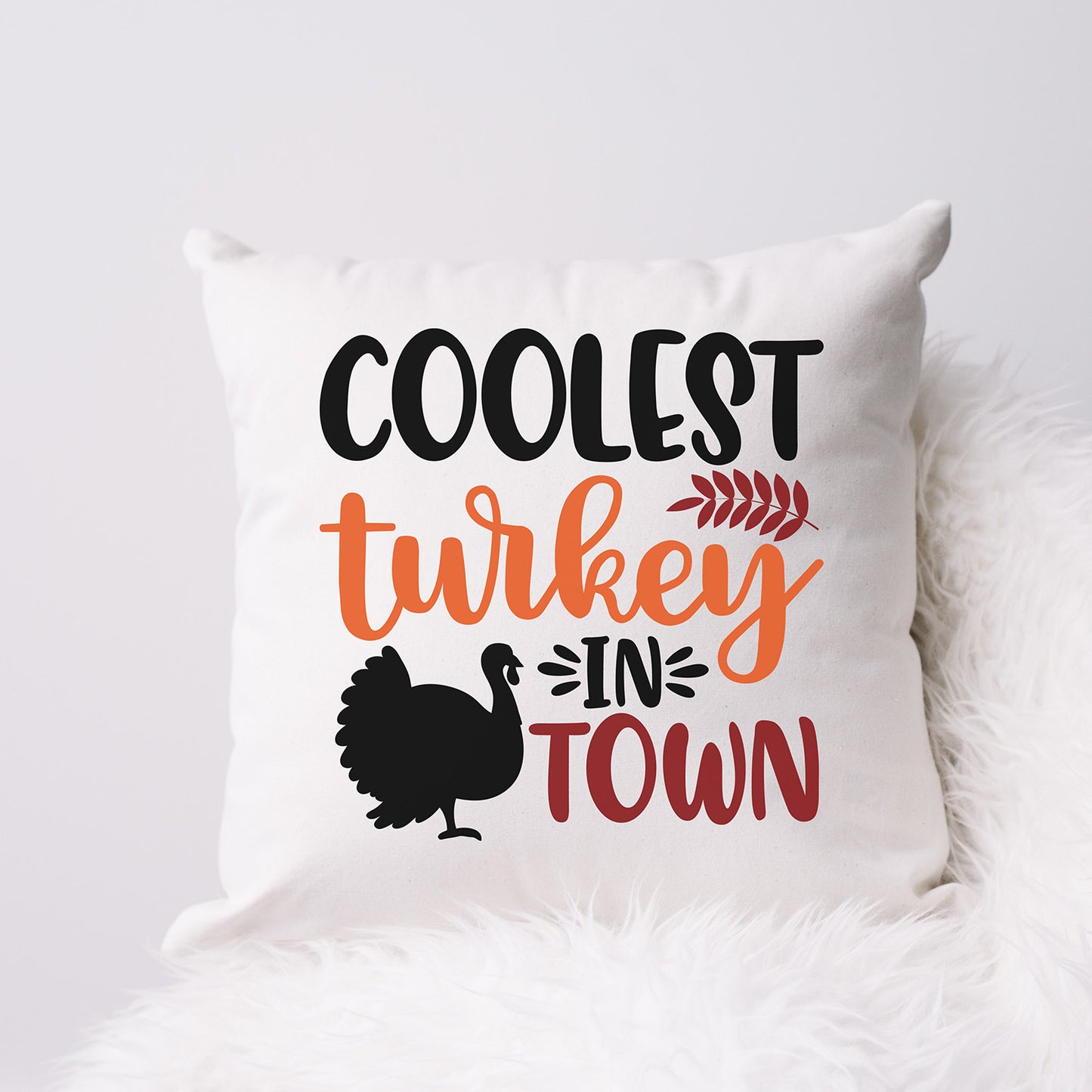 "Coolest Turkey In Town" Graphic