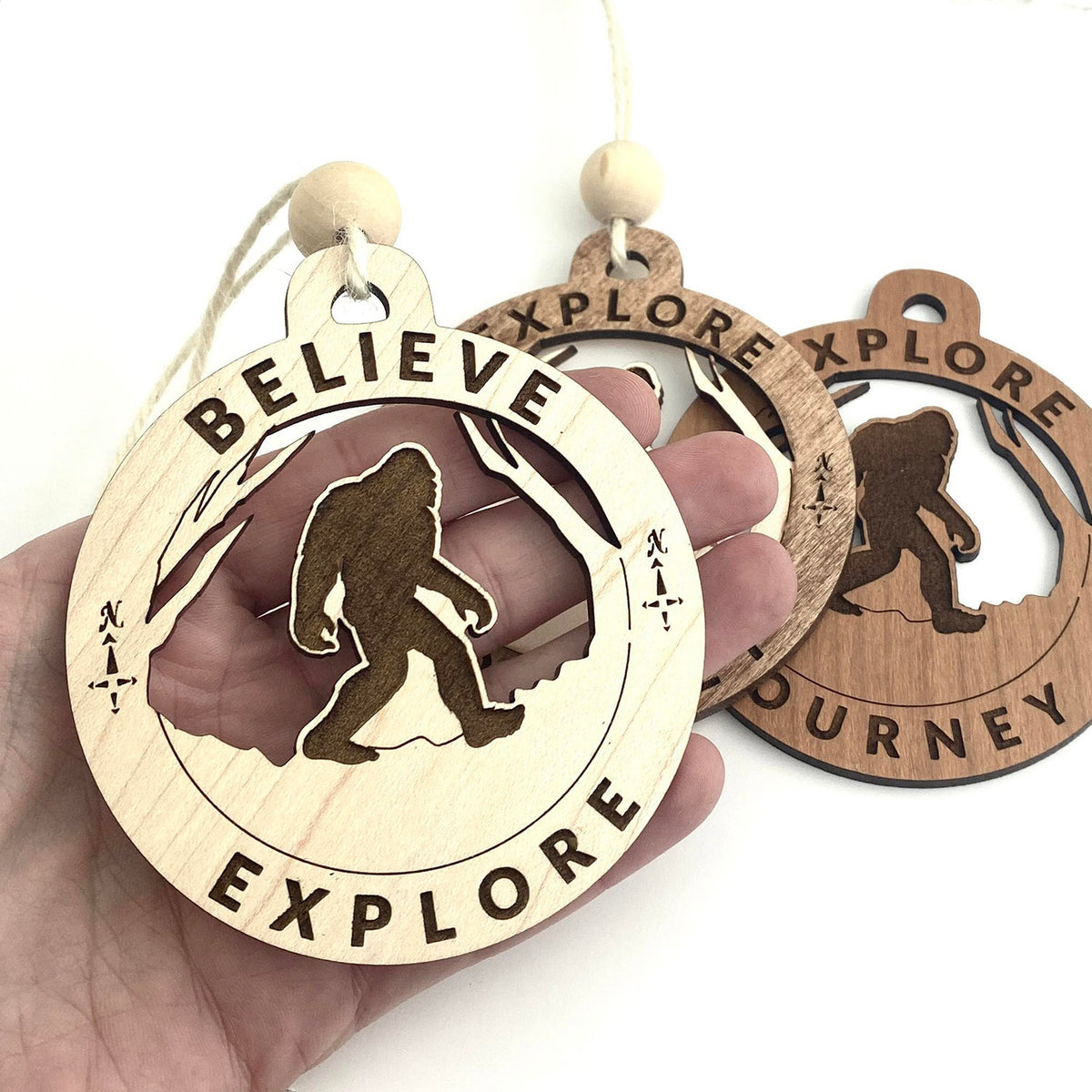 Bigfoot Christmas Ornament Gifts for Men Sasquatch Family Yeti I Believe  2023