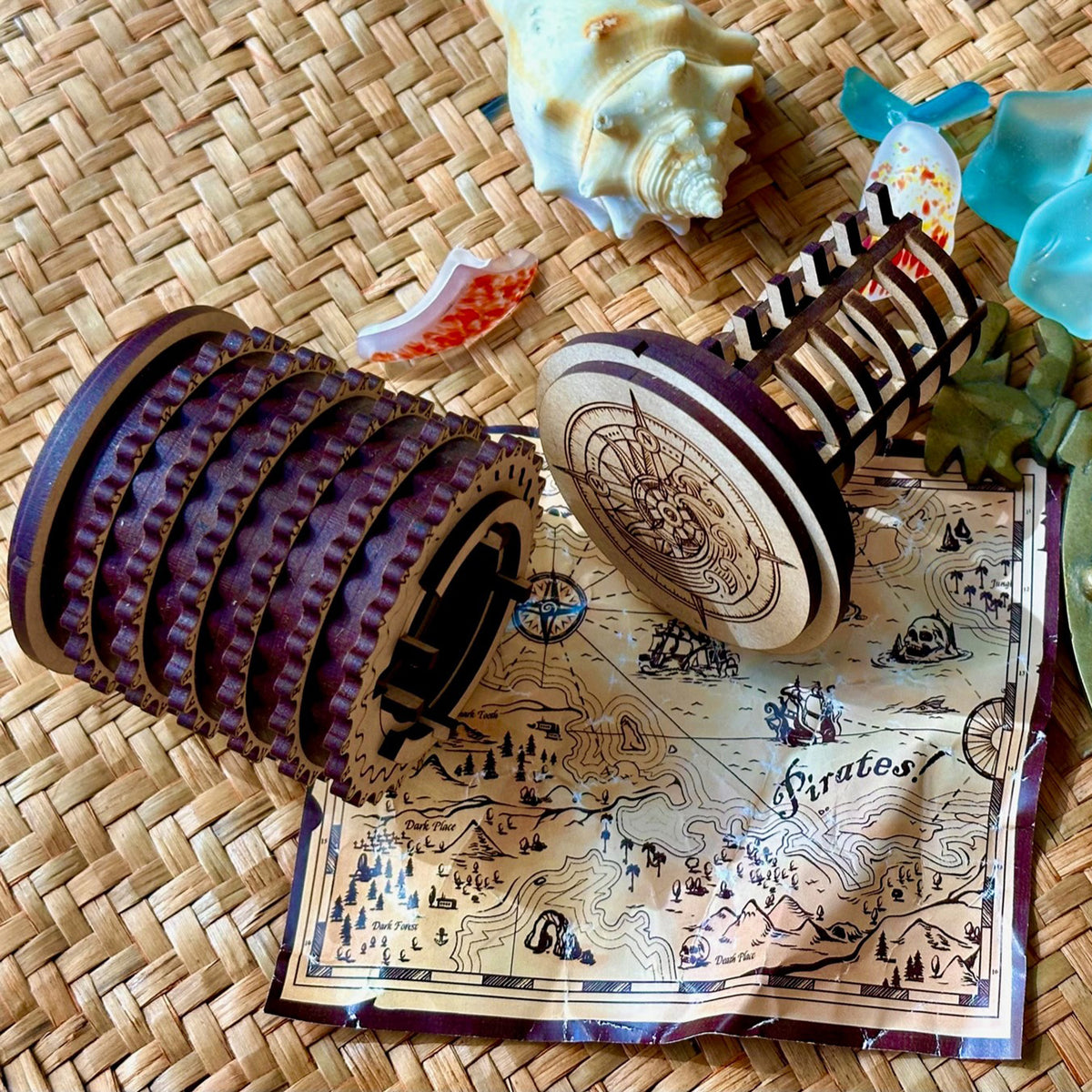 Customizable Cryptex Puzzle Vault – Glowforge Shop