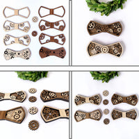 Customizable Layered Gear Bow Tie - Multiple Gear Bow Ties