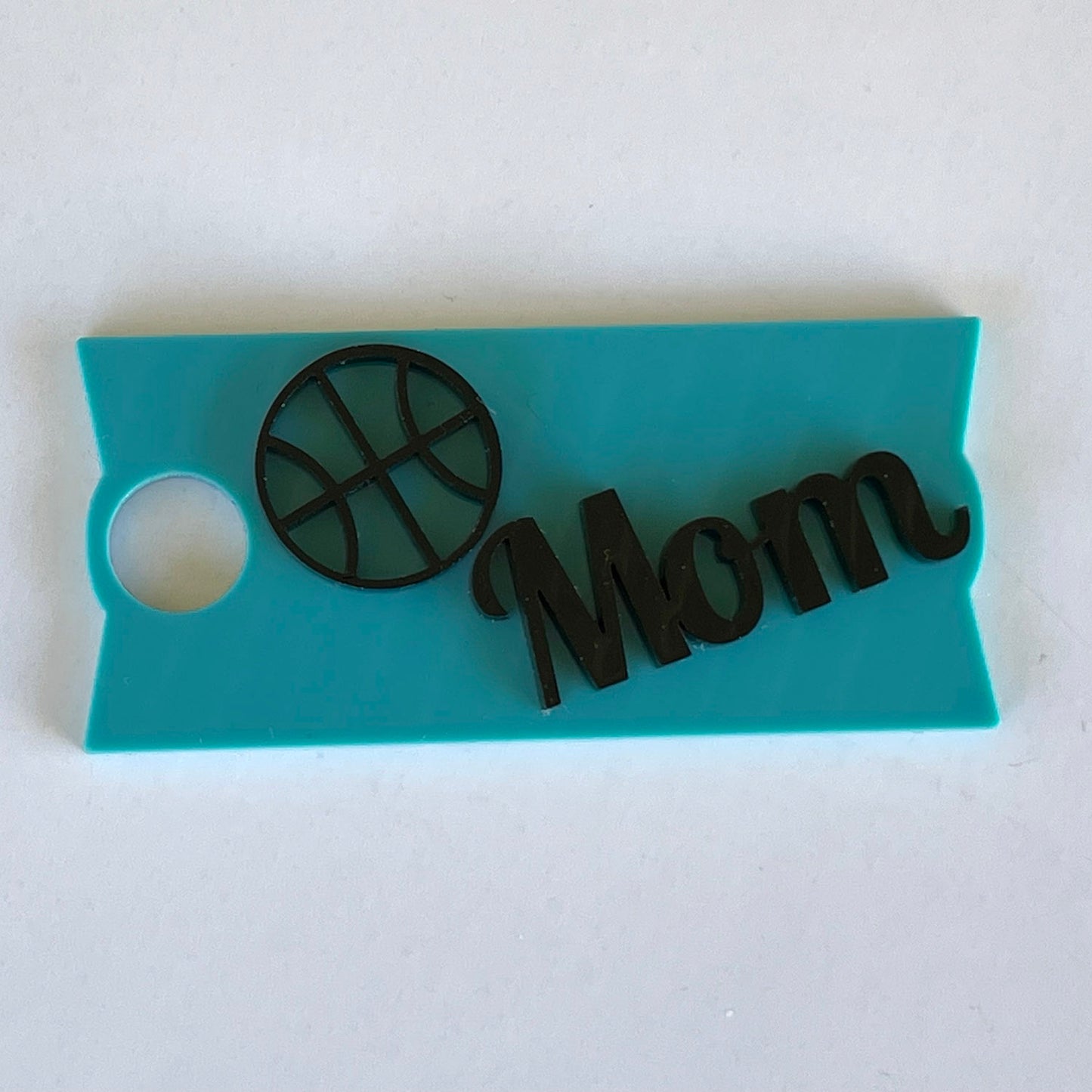 Customizable Stanley Cup Topper 20/30 oz Basketball Mom & Dad (Set of 2)