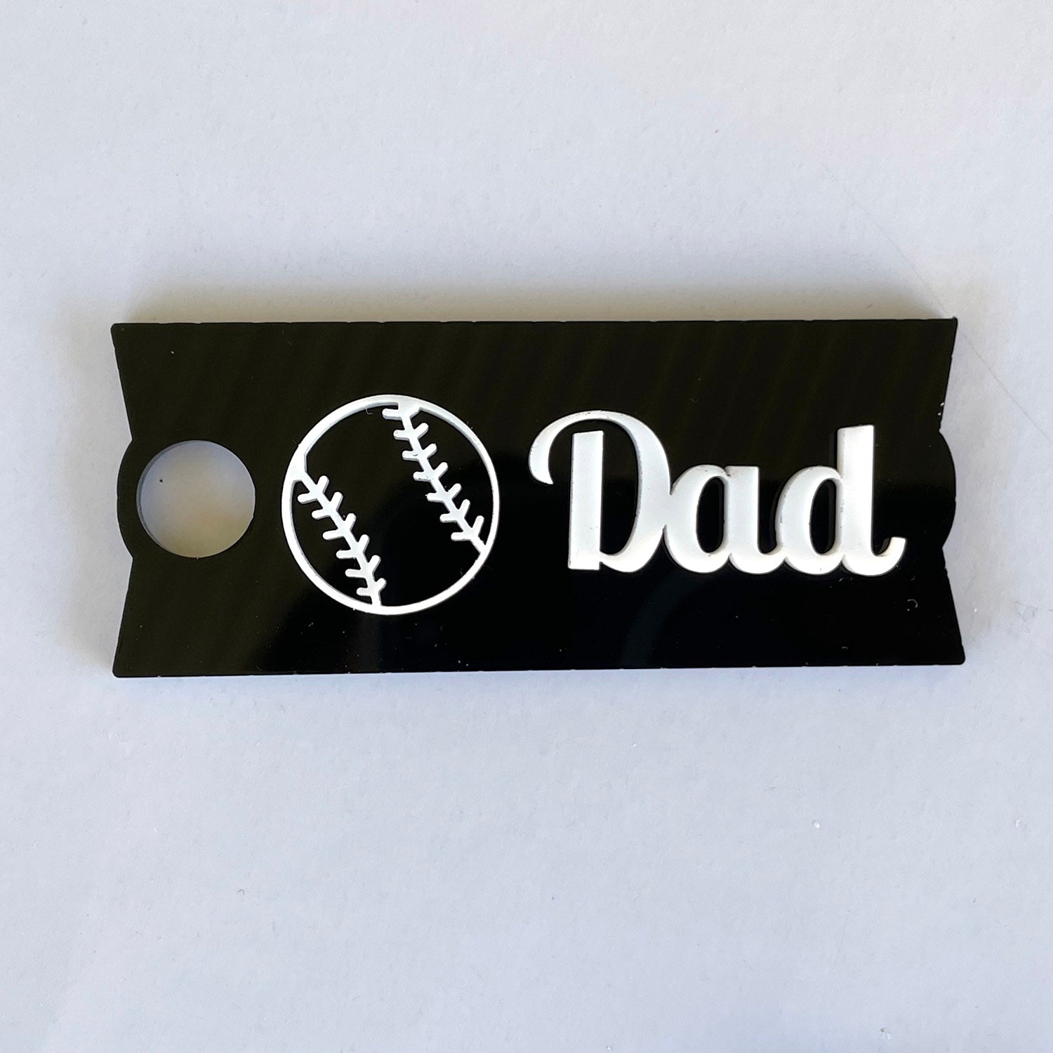 Customizable Baseball Mom & Dad Topper (Set of 2) compatible with 20/3 –  Glowforge Shop