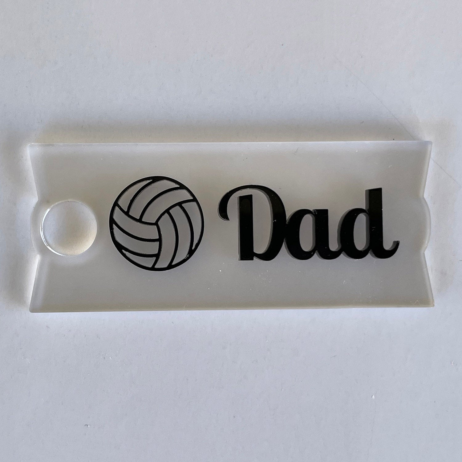 Customizable Stanley Cup Topper 20/30 oz Volleyball Mom & Dad (Set