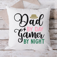"Dad By Day Gamer By Night" With Hat Graphic