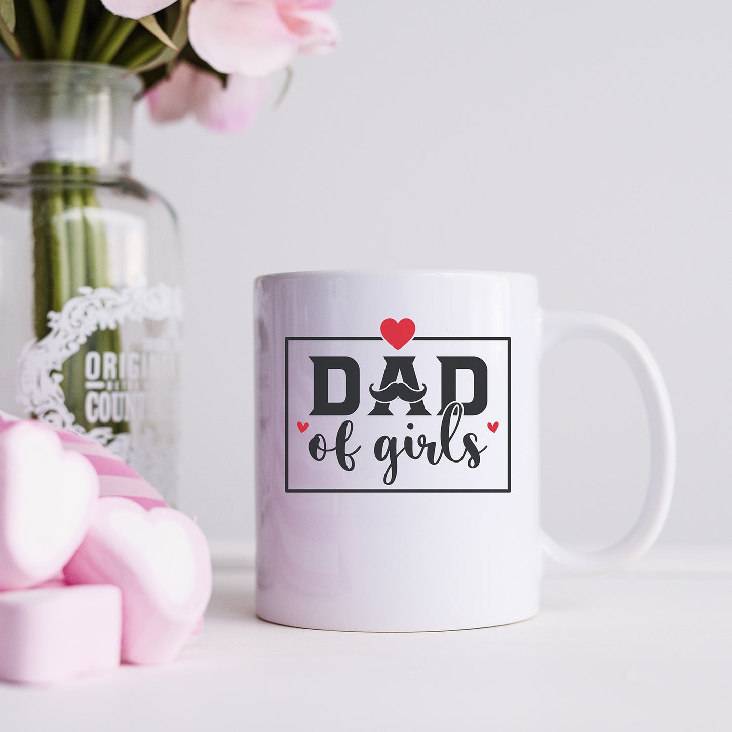 "Dad Of Girls" Graphic