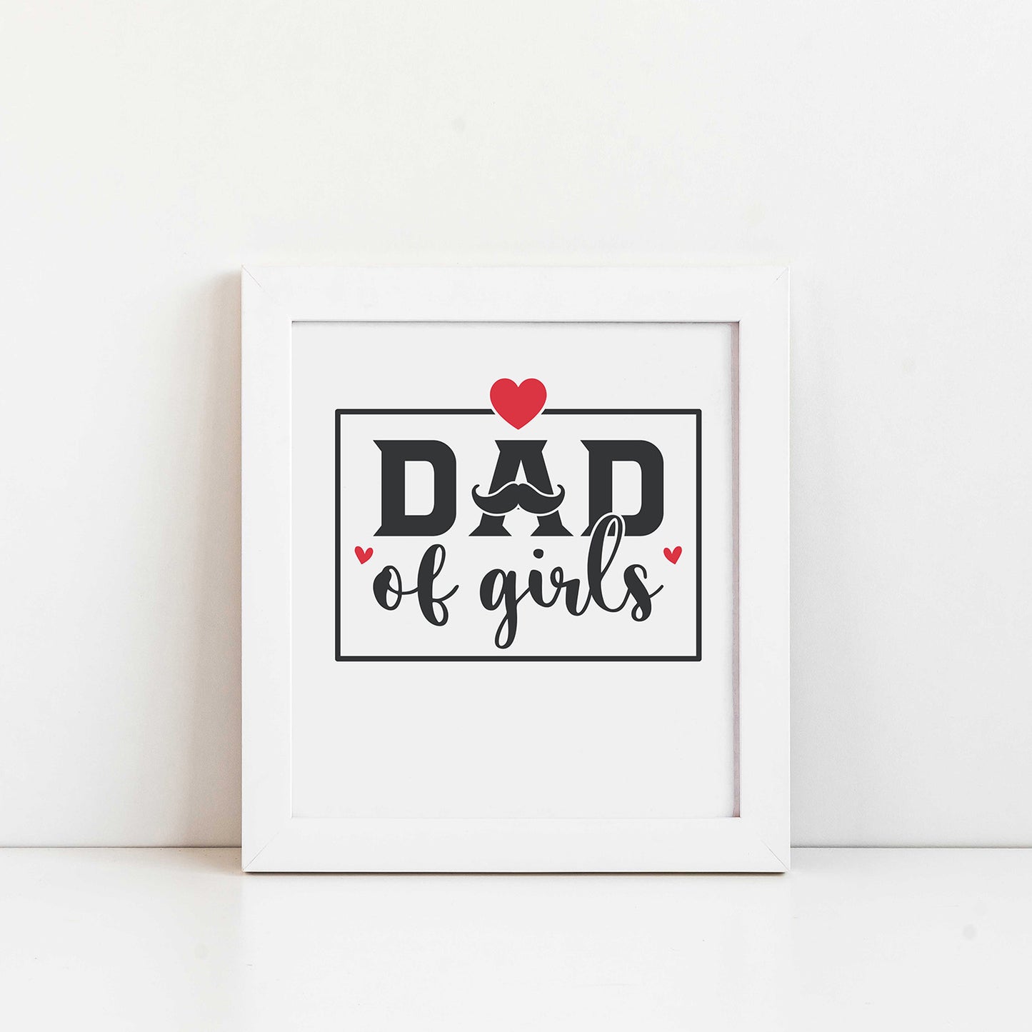 "Dad Of Girls" Graphic