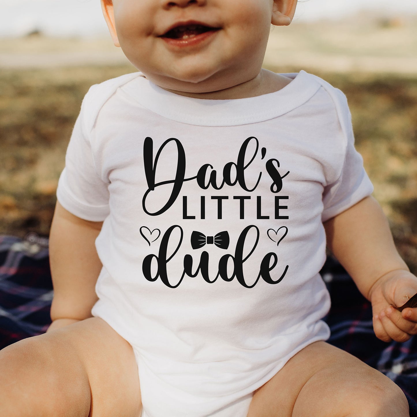 "Dad's Little Dude" Graphic