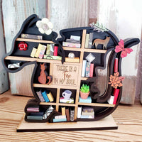 Dragon Mini Bookshelf - Mini Fantasy Dragon Book Display