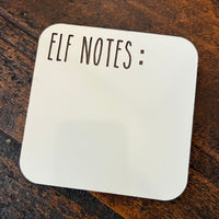 Elf Notes Dry Erase Board