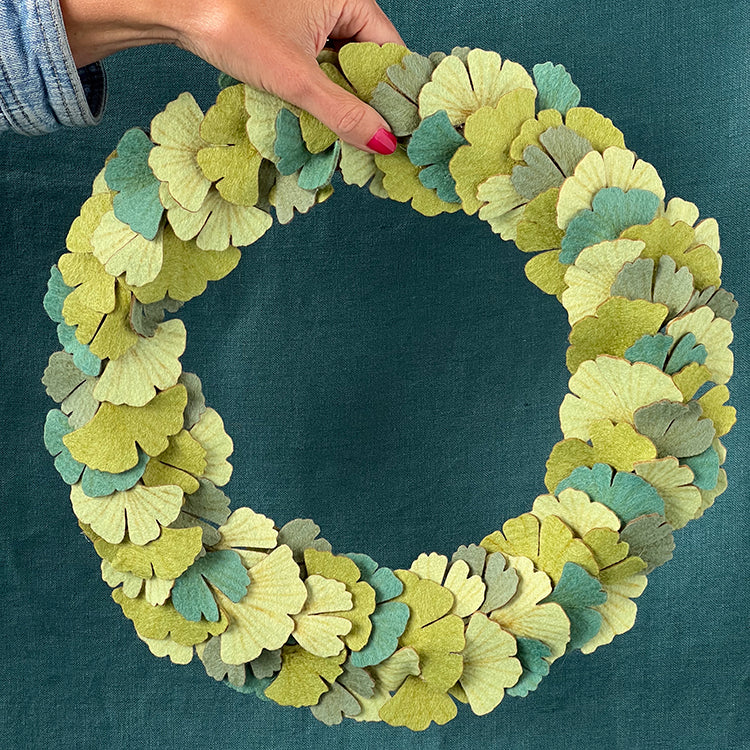 Ginkgo Wreath