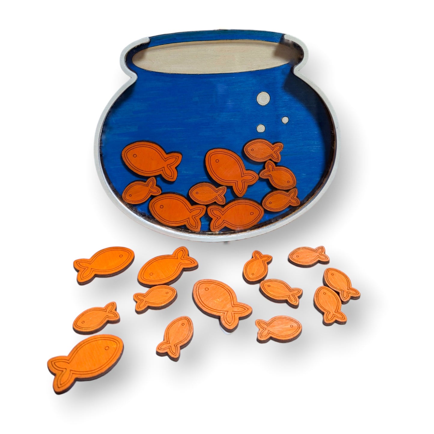 Fishbowl Reward Jar System For Kids With 24 Fishes