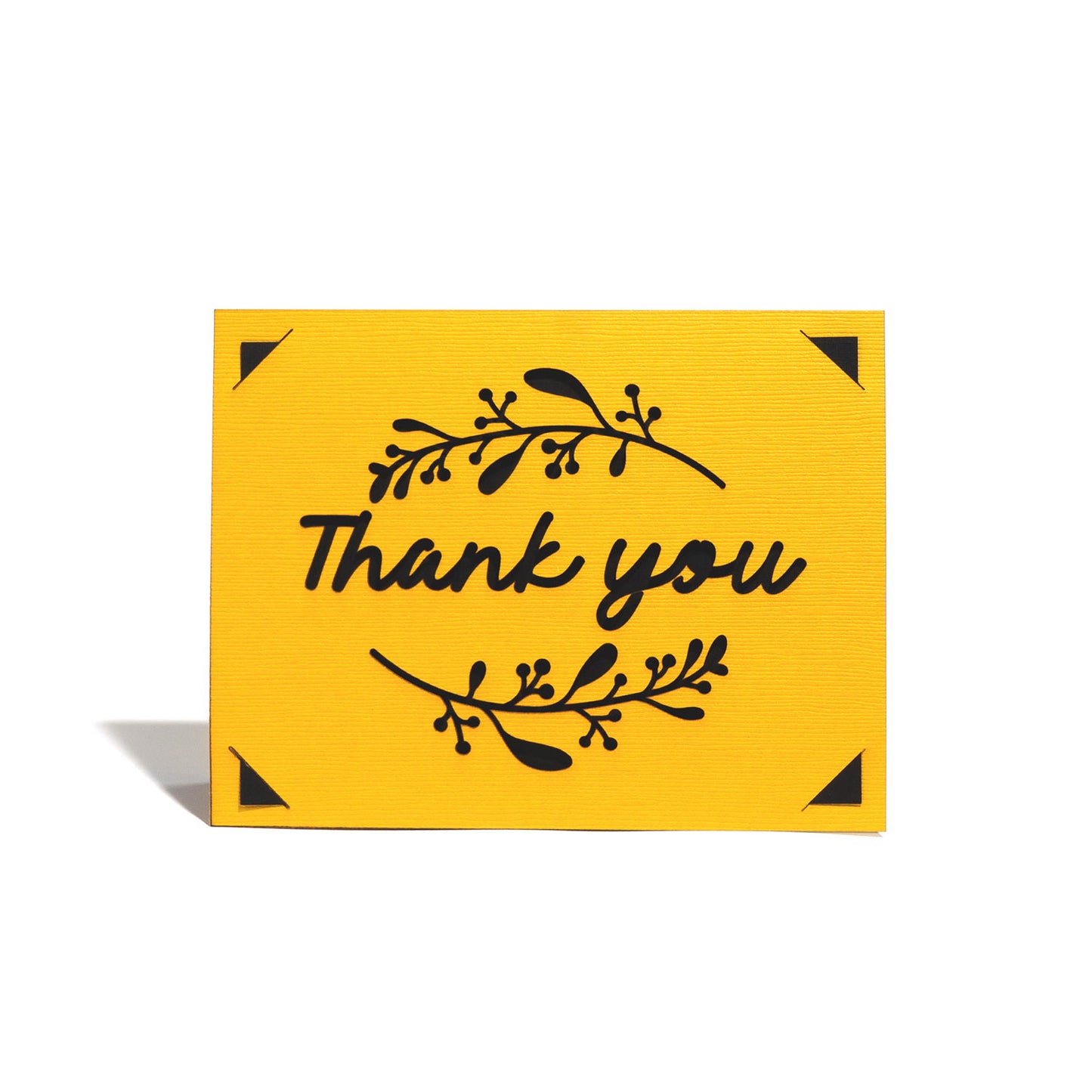 Floral Thank You Greeting Card