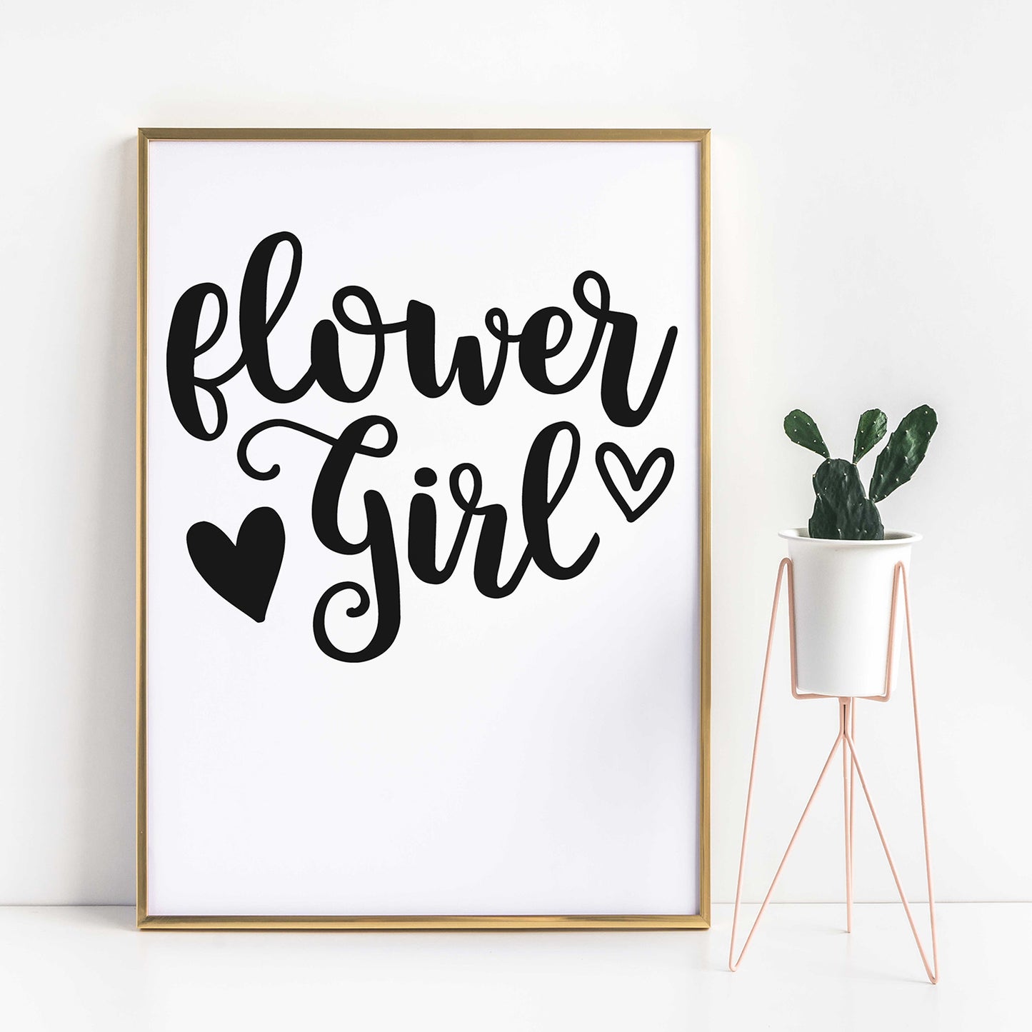 "Flower Girl" Graphic