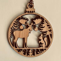 Festive Forest Friends Holiday Ornament