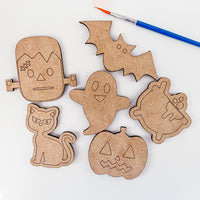 Fun DIY Kids Halloween Magnets (Set of 6)