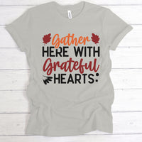 "Gather Here With Grateful Hearts" Graphic