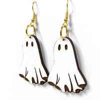 Ghost Spooky Dangle Earrings