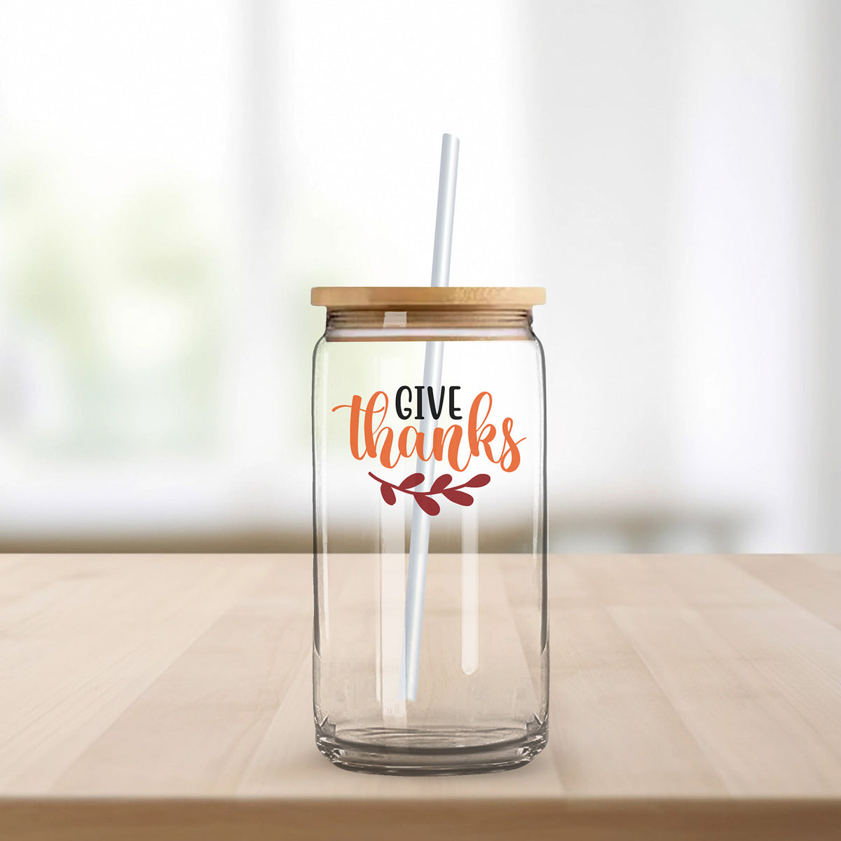 "Give Thanks" Graphic - Glowforge