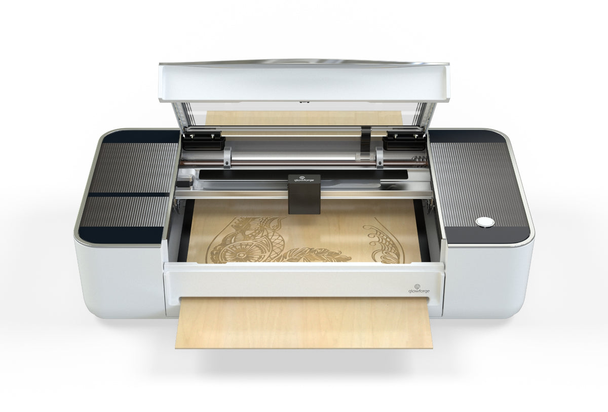 5 x 10 White Proofgrade Medium Acrylic Sheet - Glowforge 3D Laser Printer - Craft Machines & Materials