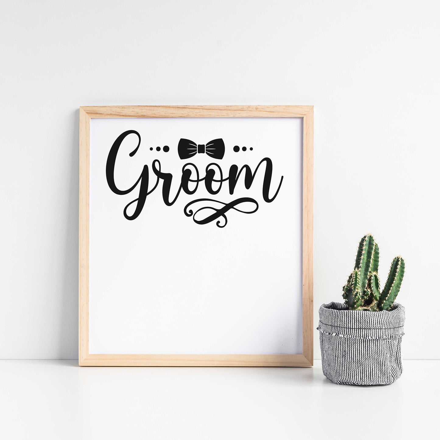 "Groom" Graphic - Glowforge