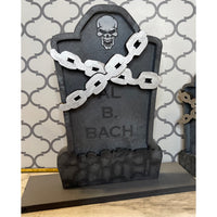 Halloween Silly Tombstones Al B. Bach Desk Charm