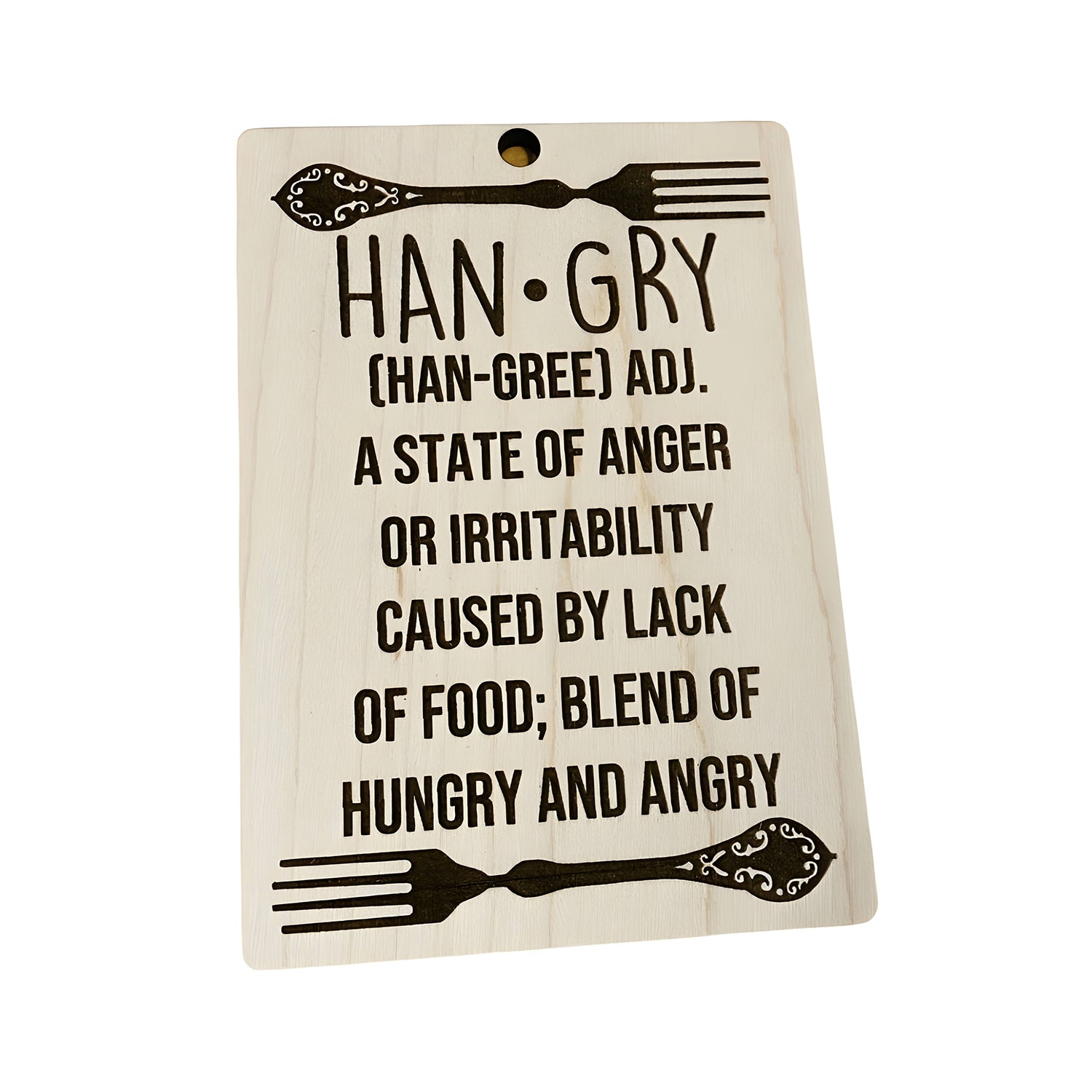 HANGRY funny wood sign for kitchen or dining room, great gift, kitchen –  Coastal Crafts NJ