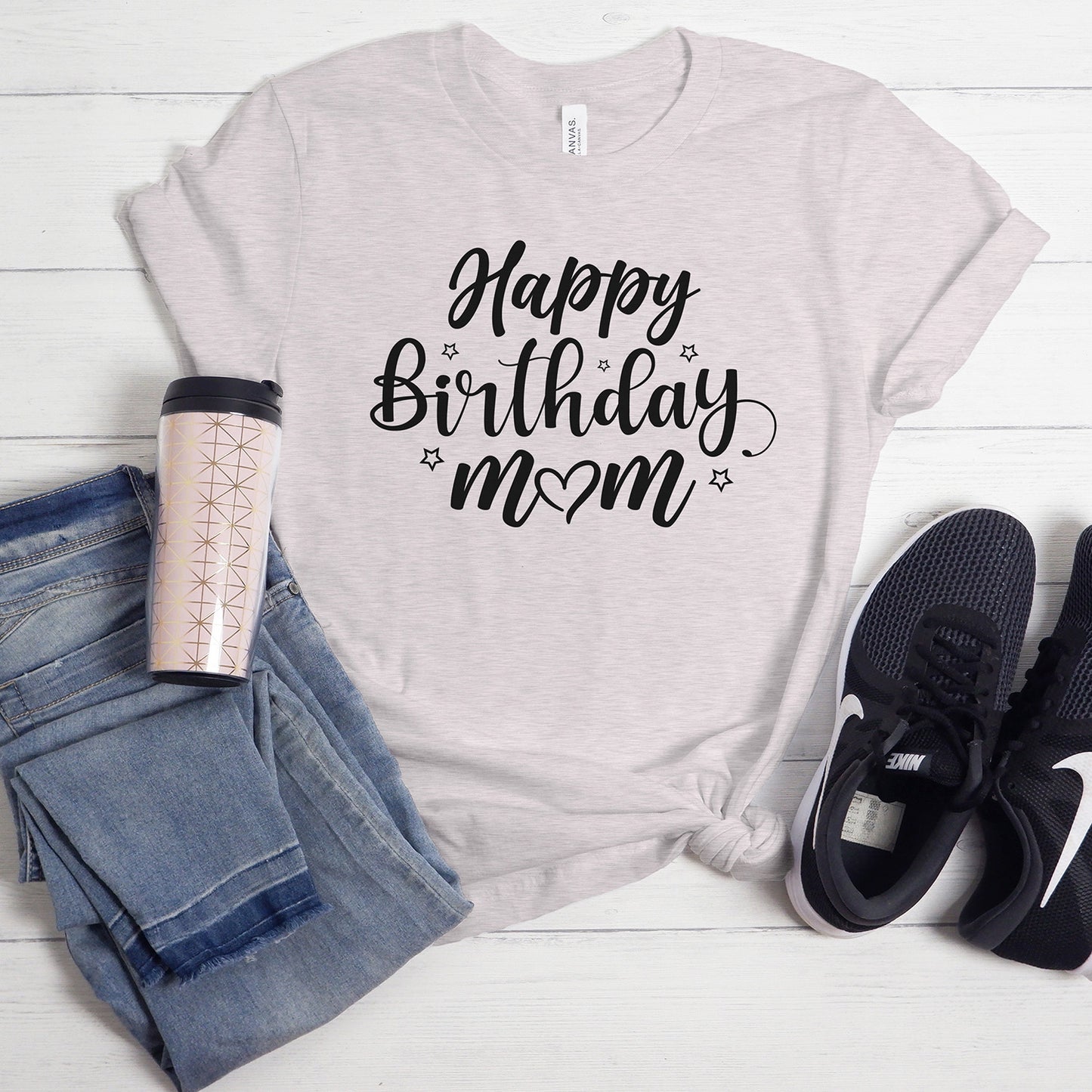 "Happy Birthday Mom" Graphic