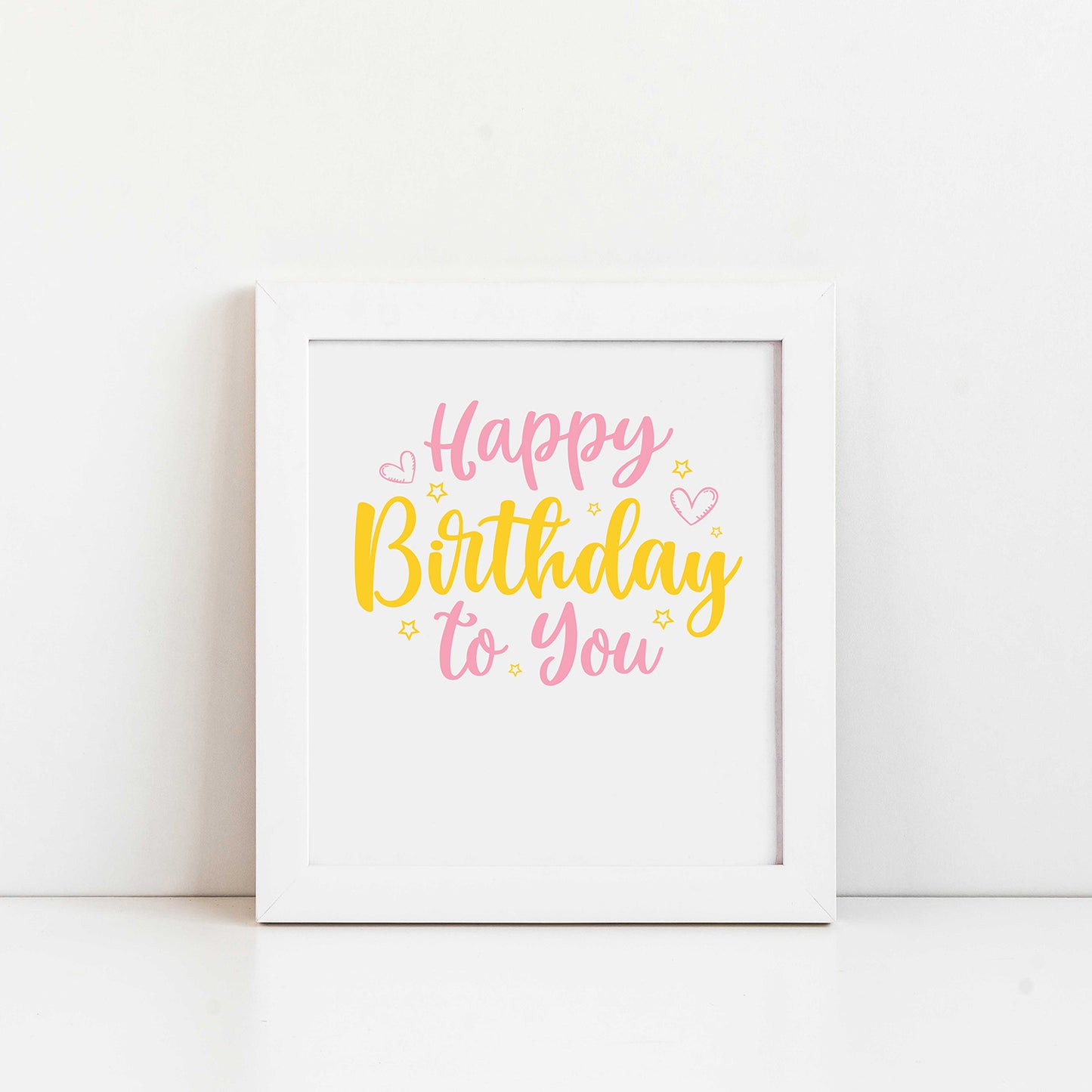 "Happy Birthday To You" Graphic