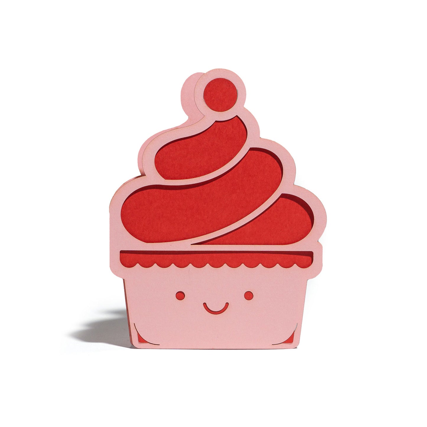 Happy Cupcake Greeting Card