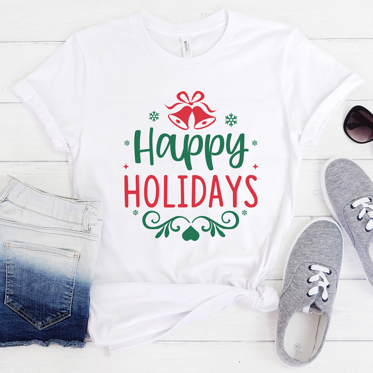 "Happy Holidays" Graphic - Glowforge